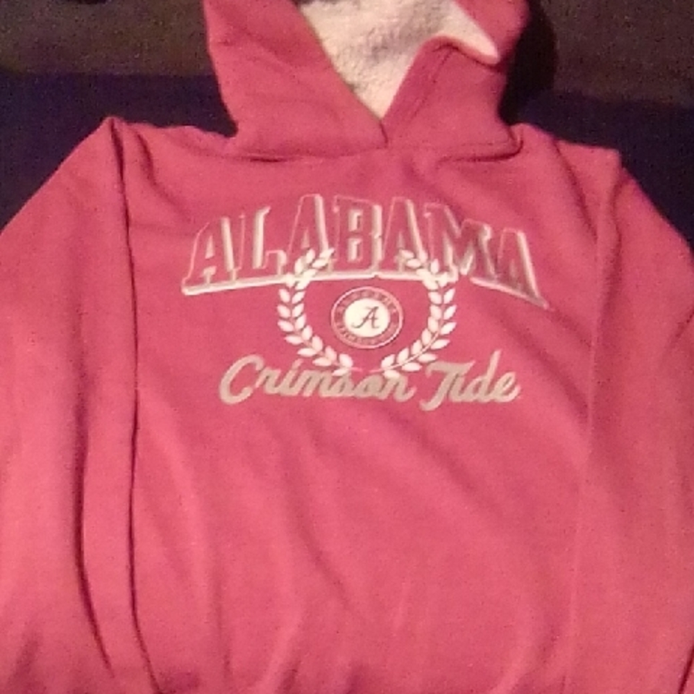 Pro Edge Red Hoodie with Sherpa Lining
